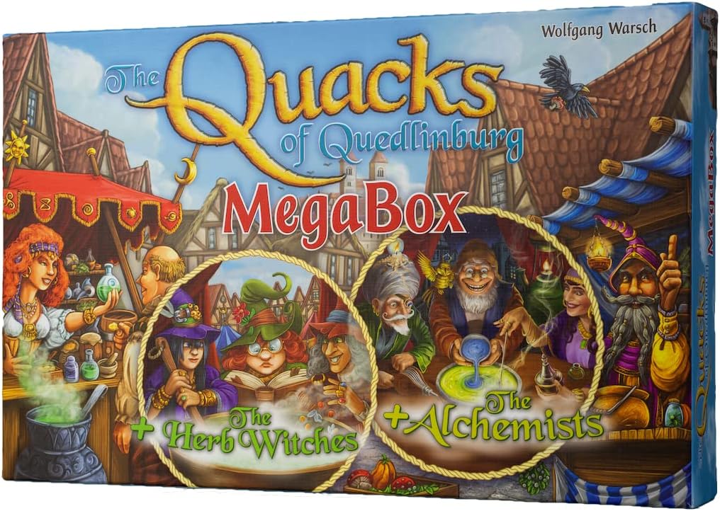 CMYK The Quacks of Quedlinburg: Megabox - The Hit Game of Potions, Explosions, and Pushing Your Luck