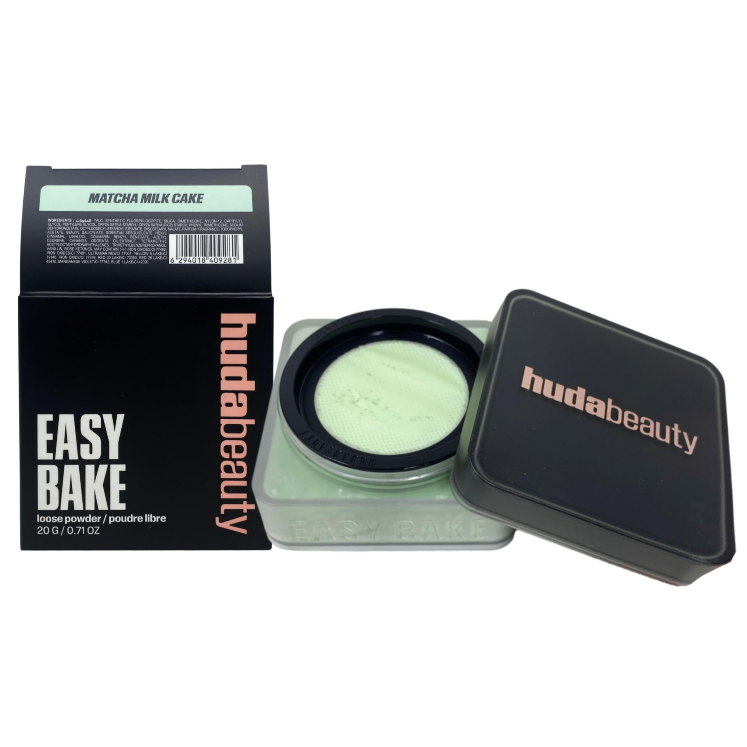 Easy Bake Loose Powder in Matcha Milk