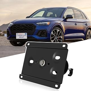 No Drill Front License Plate Frame Fits Audi S4/S5/S6/S8