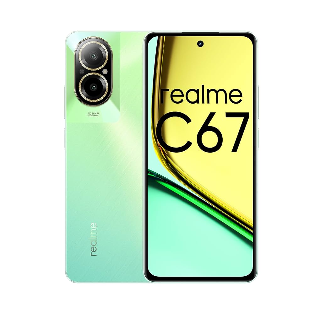 realme C67 ブラック 8GB+256GB グローバル版 realme C67 (8GB +256GB) Black Rock Smartphone| Smartphone