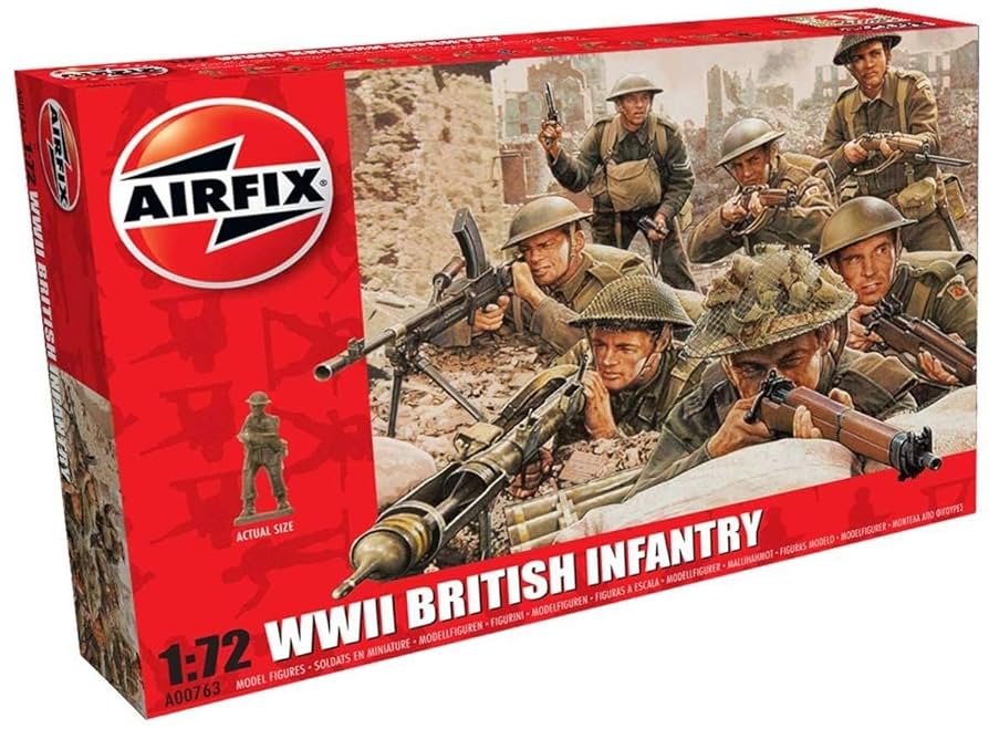 Amazon | エアフィックス 1/72 第二次世界大戦 イギリス兵 15体