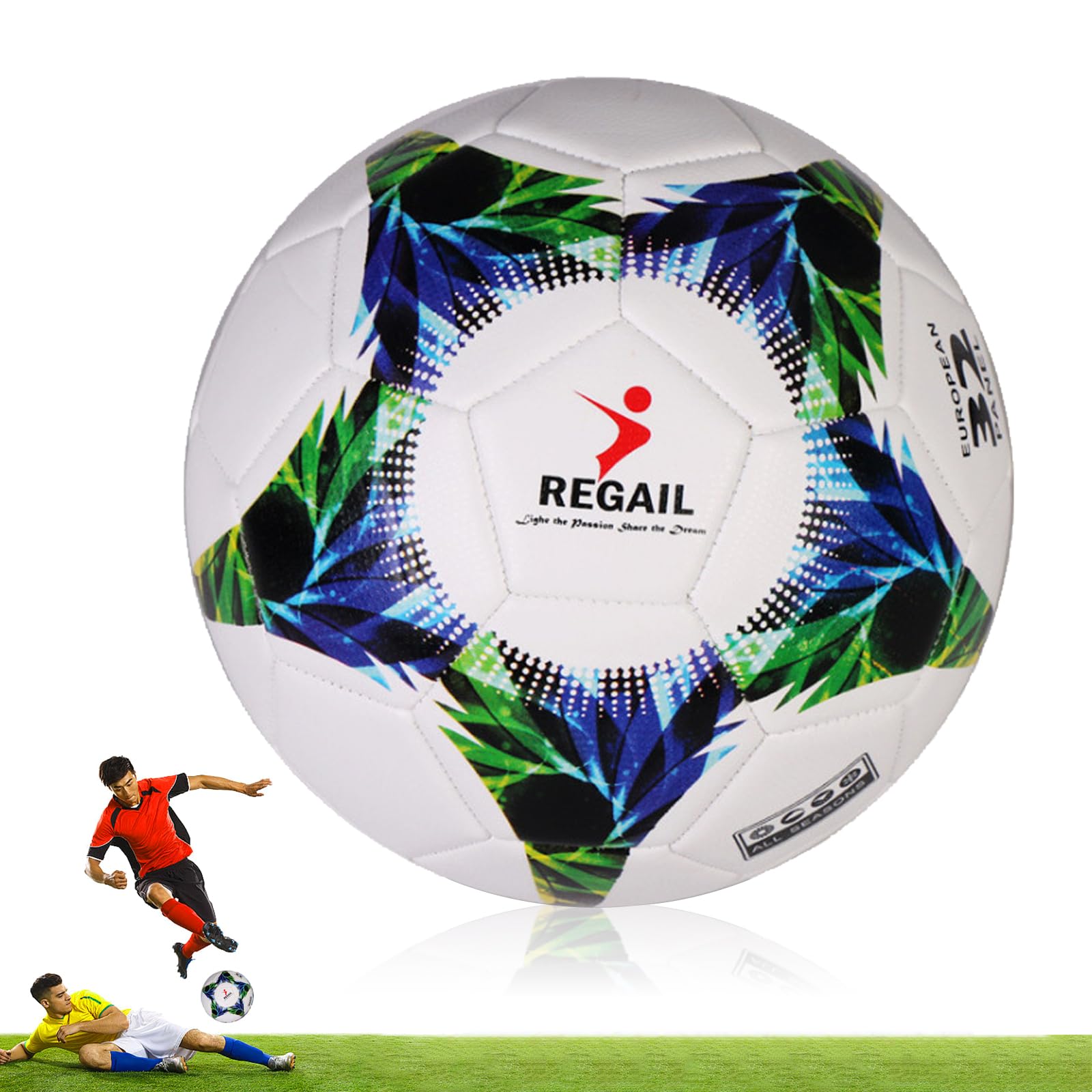 Balon de Futbol Tamaño 4, Niños, Entrenamiento