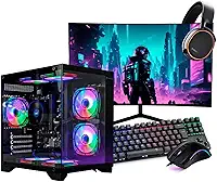 PC Gamer Completo Ryzen 7 5700G, AMD, 16GB DDR4, SSD NVMe 500GB, 500W 80 Plus, Windows 11 Pro, PCR7G08-E