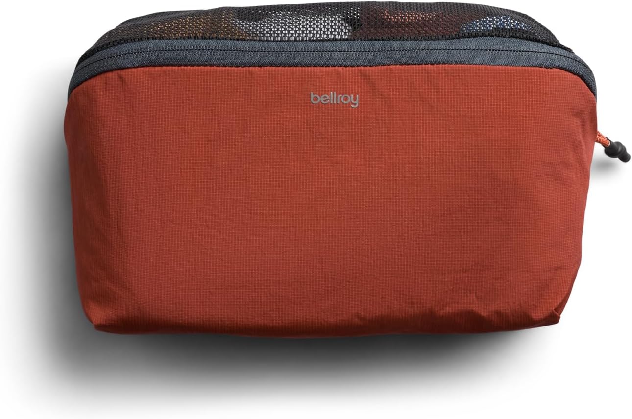 Bellroy Packing Cube 4L (Organizer Packing Pouch with Internal Zip Pocket and Durable, Lightweight Design) - Clay - Image 6