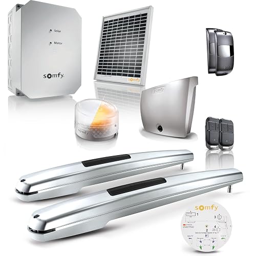 Somfy - Motorisation Exavia Star solaire à vis pour portail
