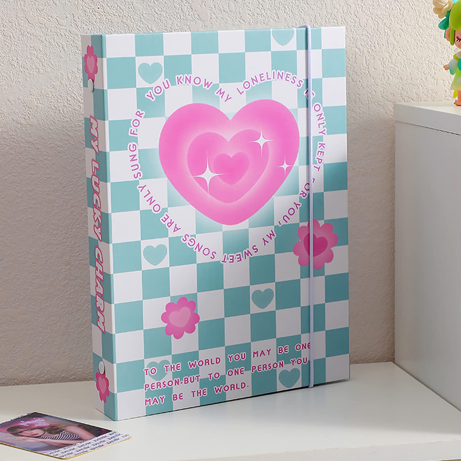 Album Fotografico Kpop A5 - 20 Custodie Con 160 Tasche, Ricaricabile