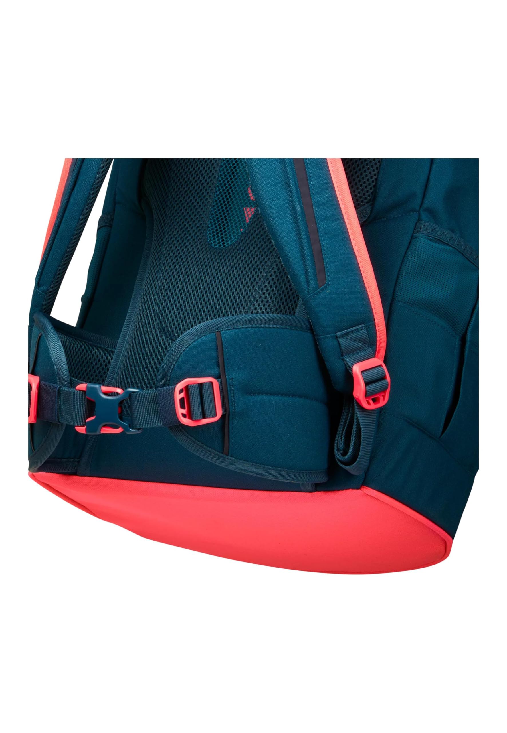 satch zaino scolastico pack Pink Phantom - Petrol | Ergonomico con capacità di 30 L, stabile e con organizzazione intelligente per tutto il materiale scolastico