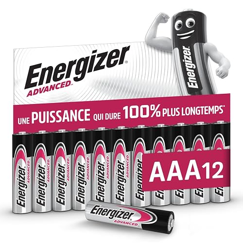 Lot de piles alcalines Energizer