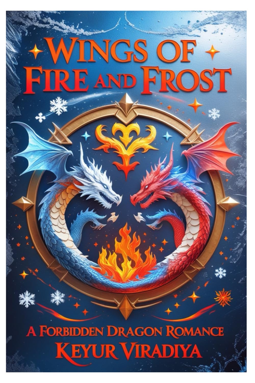 Wings of Fire and Frost: A Forbidden Dragon Romance: A Forbidden Dragon Romance Between Ice and Flame, Enemies to Lovers Fantasy