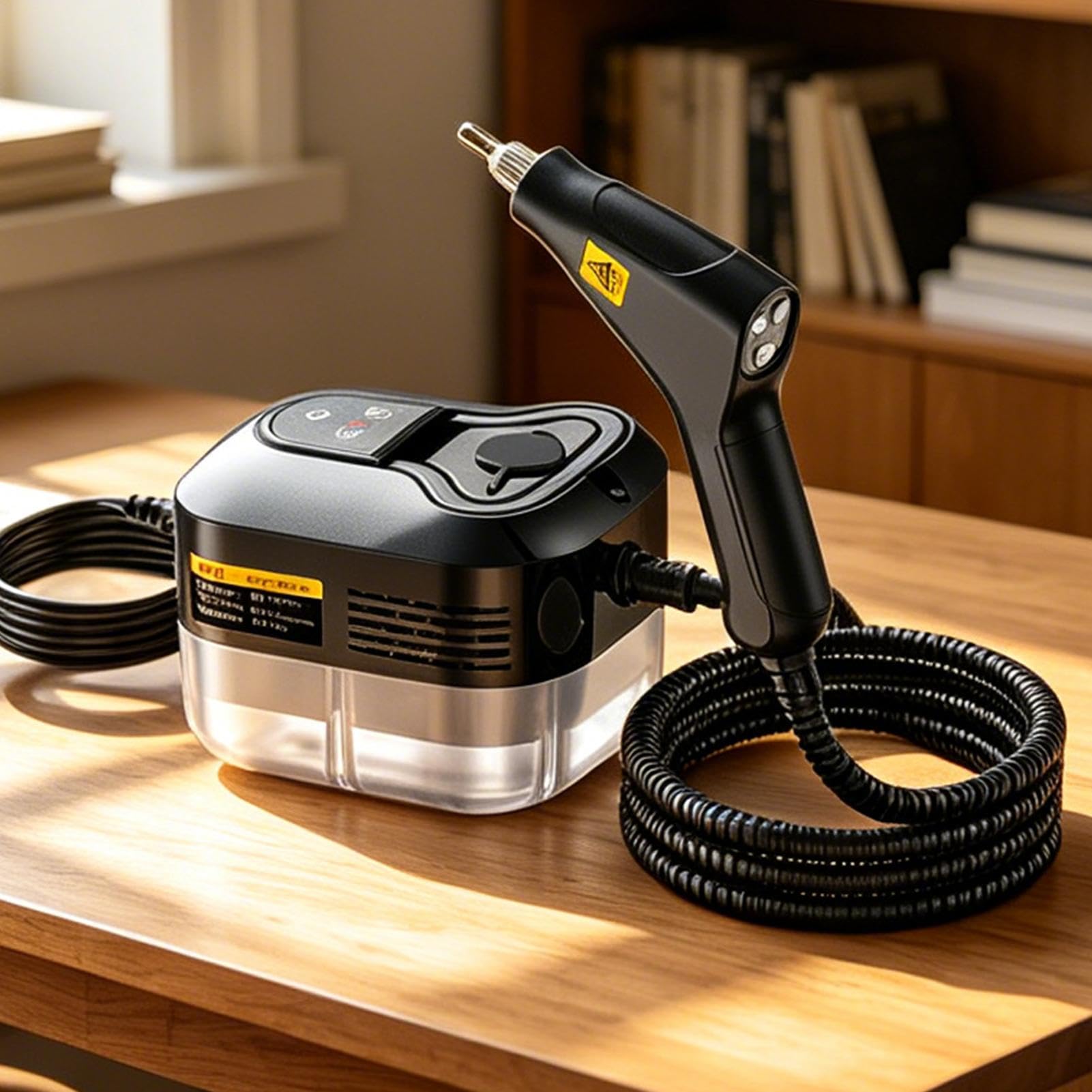 Limpiador A Vapor Portátil 2500 W, Potente, Alta Temperatura, Portátil | Máquina De Limpieza A Vapor Para El Baño Para Tapicería, Sofá, Alfombra, Muebles, Ventana, Suelo Y Azulejo