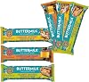 Plant Based Vegan 6 Chocolate Bar Bundle Containing Buttermilk Honeycomb Blast, Caramel Nougat and Peanut Nougat