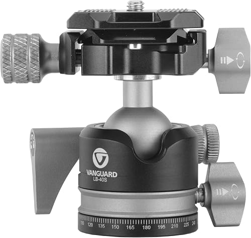Vanguard LB-40S Low Profile Ball Head Aluminium with QS-45H Quick Release Plate