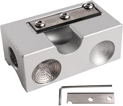 GSE Billiard Pool Cue Tip Tool, Scuffer/Shaper/Aerator/Joint Protector Tool
