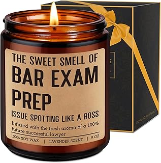 Fairy's Gift Candle, Future Lawyer, Bar Exam Prep Gifts, Studying for The Bar, Law School Essentials, Graduation Gifts for Law Student, Graduate, New Grad - Funny Future Lawyer Presents for Women Men