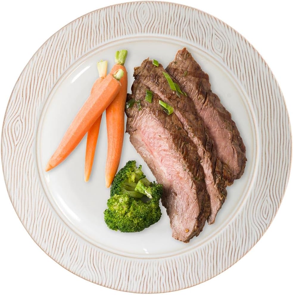 Juliska Blenheim Oak Place Setting (Whitewash, Dinner Plate)