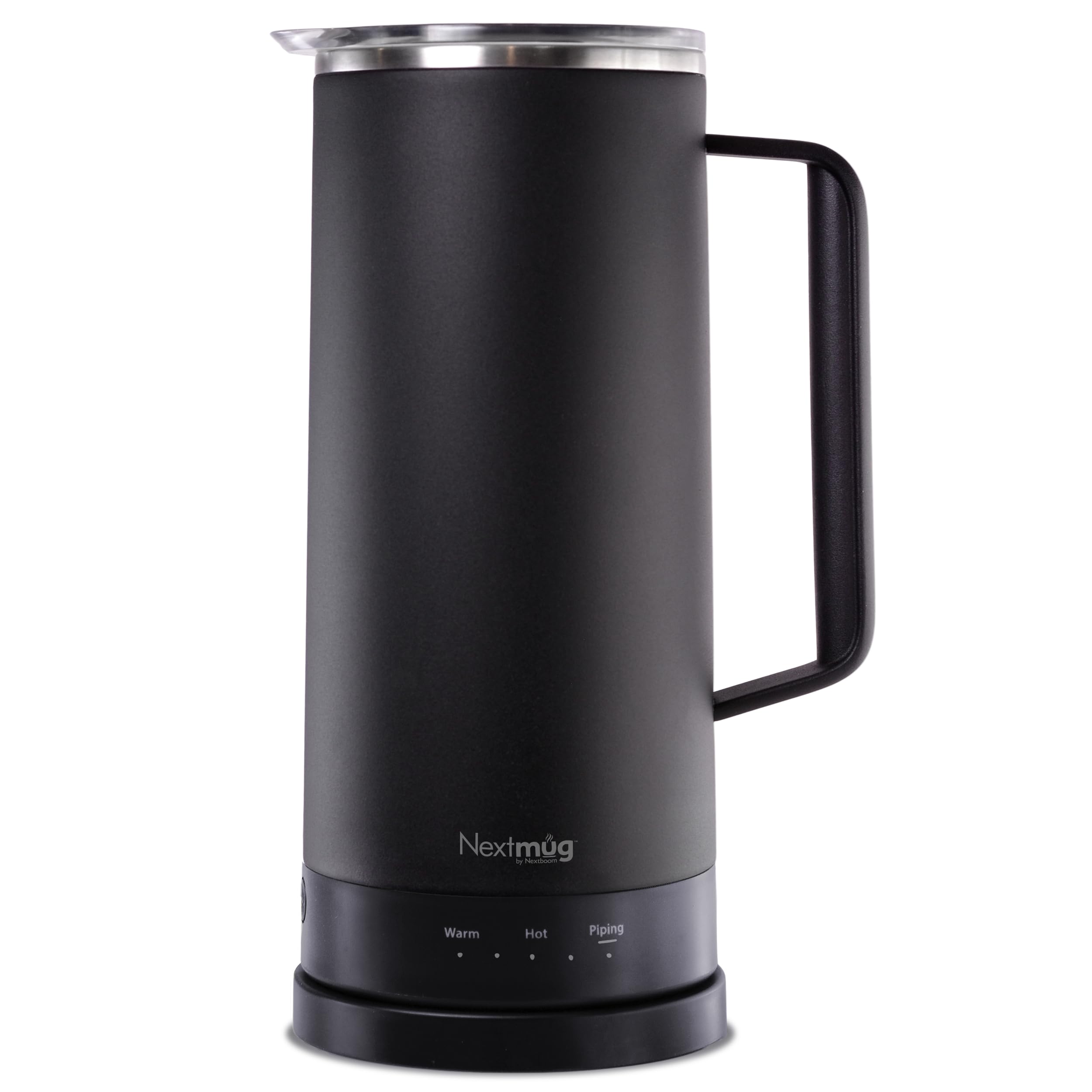 Nextmug Carafe - Self-Heating, Temperature Controlled Coffee & Tea Carafe (Black - 40 oz.)