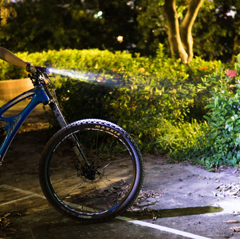 EUPLI MTB Bici da Strada Luce della Bicicletta Impermeabile USB Ricaricabile Ad Alta Luminosità LED Faro Anteriore Ciclismo Notturno Esterno QL08