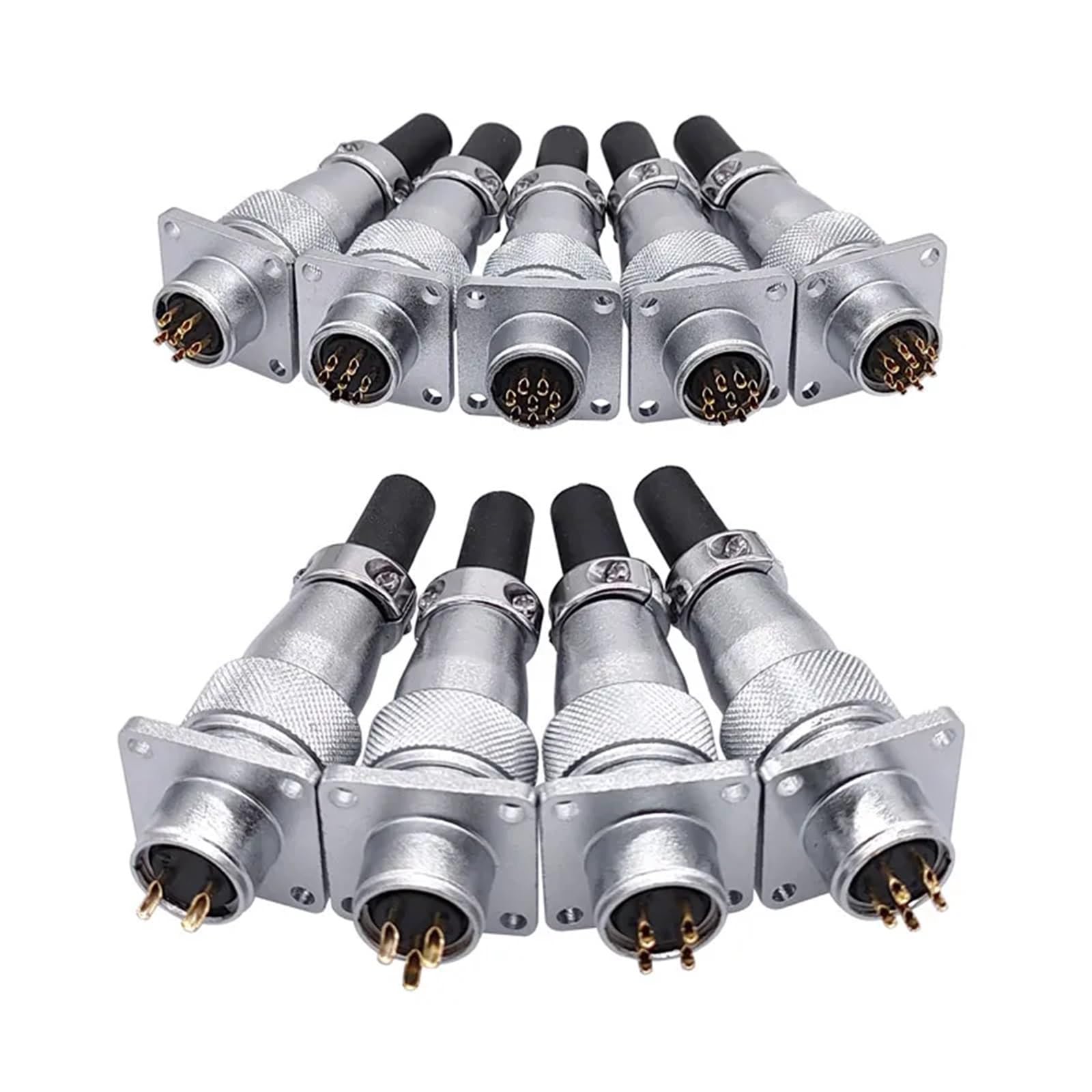 Connecteur femelle WS16 à tête femelle 9 broches pour intégration durable