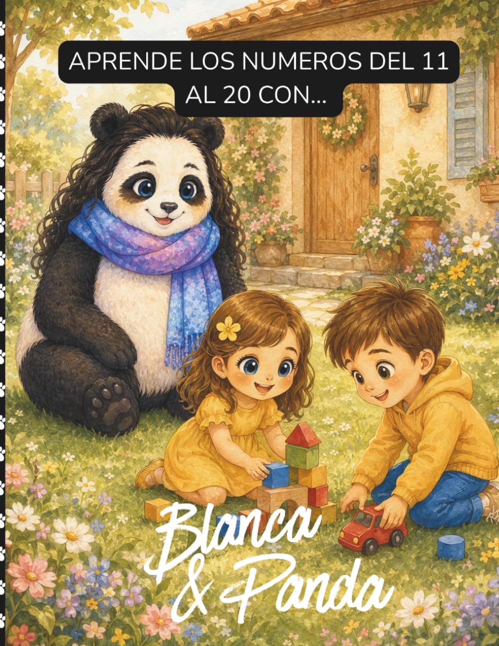 Aprende los números del 11 al 20 con Blanca y Panda