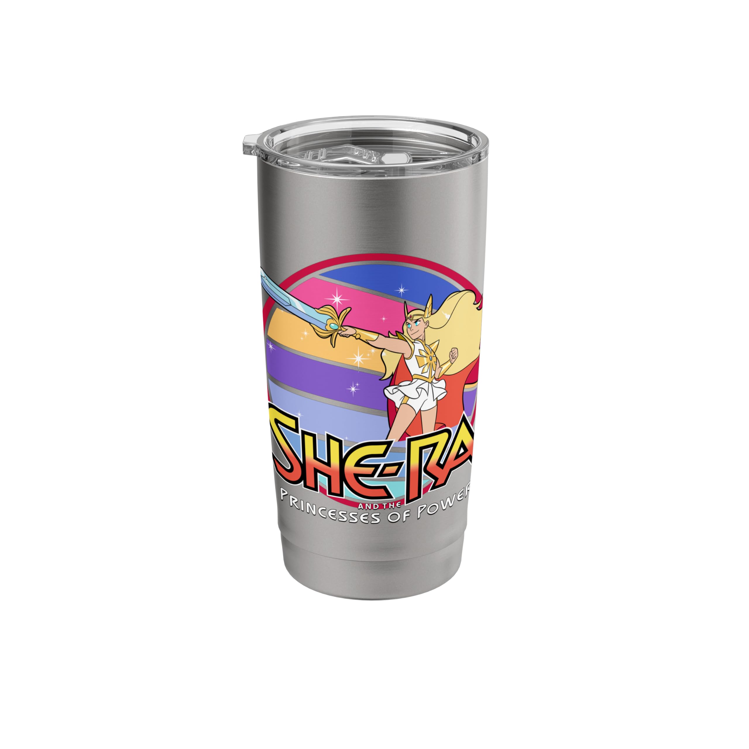 She-Ra And The Princess of Power Rainbow Stainless Steel Insulated Tumbler