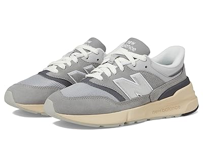 New Balance Kids 997R (Little Kid/Big Kid) Kids Shoes Shadow Grey/Silver Metallic
