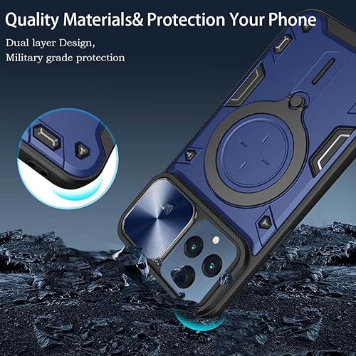 Miniatura 7 de Funda para teléfono Revvl 6 5GRevvl 6X 5G, soporte de metal para mujeres y hombres, protector de lente de cámara, protección completa delgada y dura
