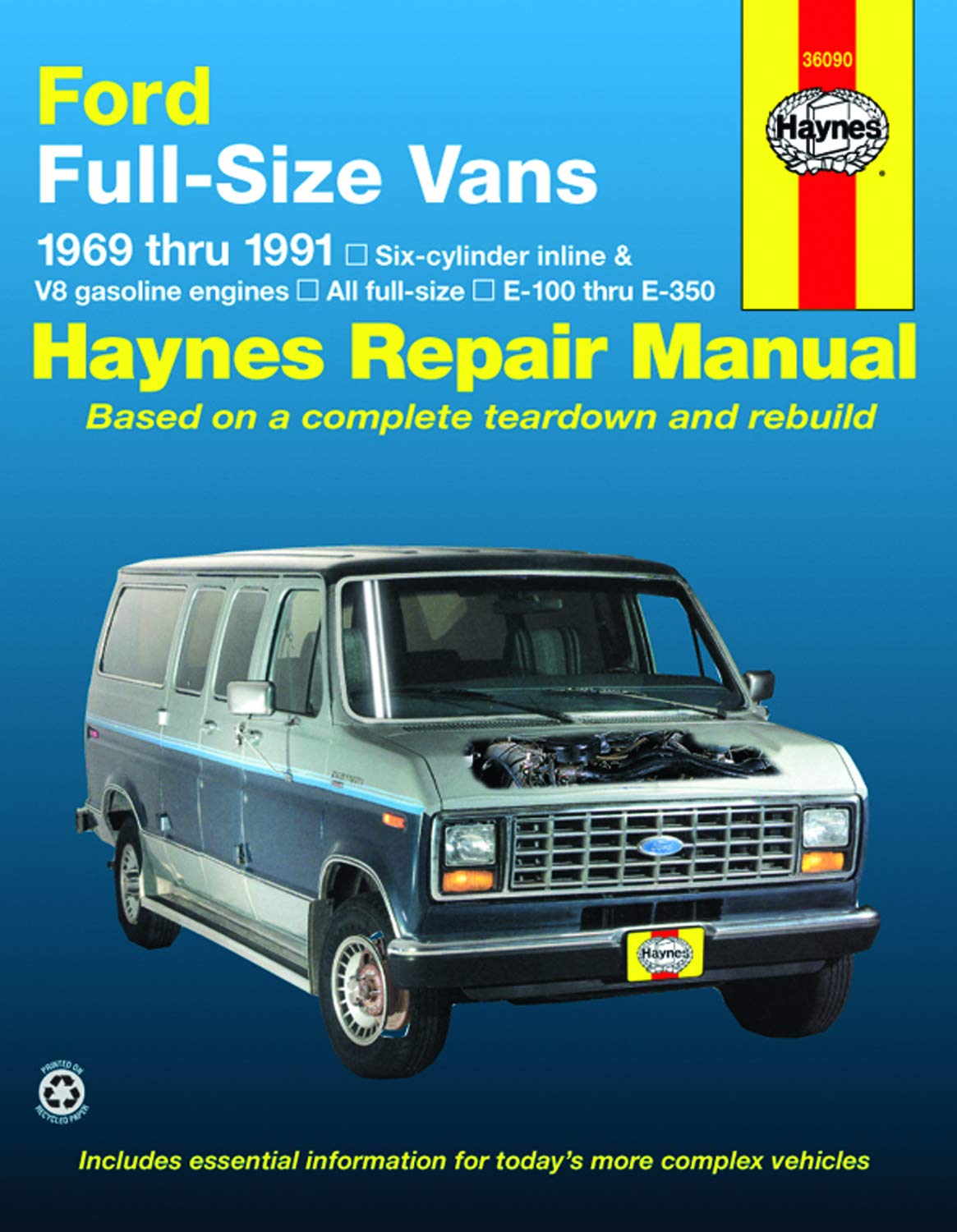Ford E-100 Thru E-350 Full-Size Vans 1969-91