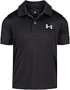 Under Armour Boys' Pre-School UA Match Play Polo 4 Gray