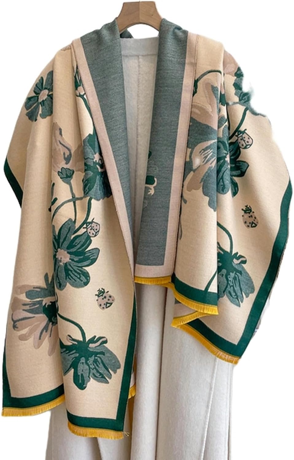 Shawl WFashion Scarf Print Thick Warm