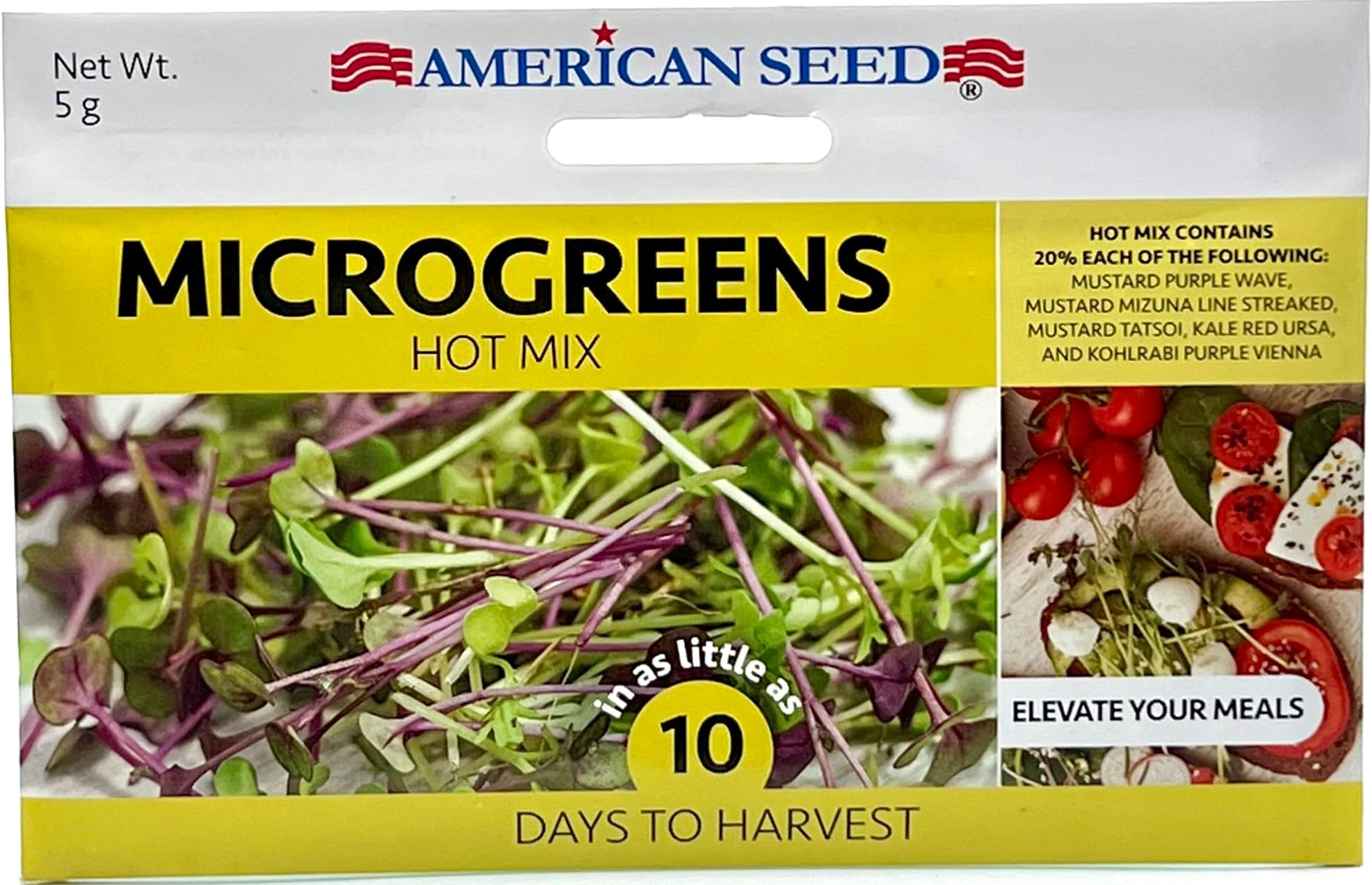 American Seed Microgreens Hot Mix