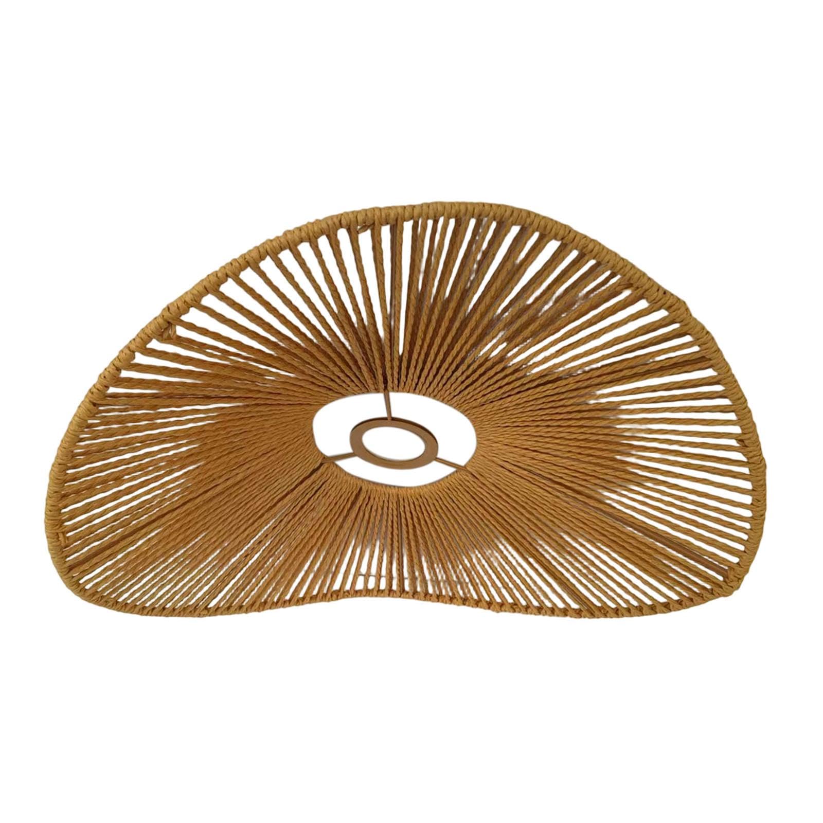 Ioensy Hand-Woven Rope Lamp, Pendant Lamp, Ceiling Shade for Bedroom