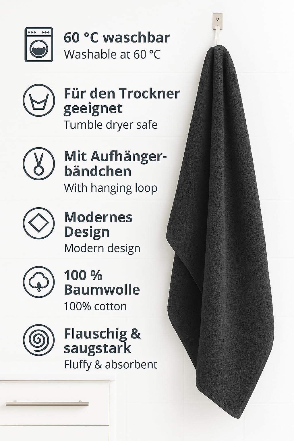 Betz Lot De 2 Serviettes De Douche Maxi Berlin XXL 100% Coton 100x150cm - Lotus