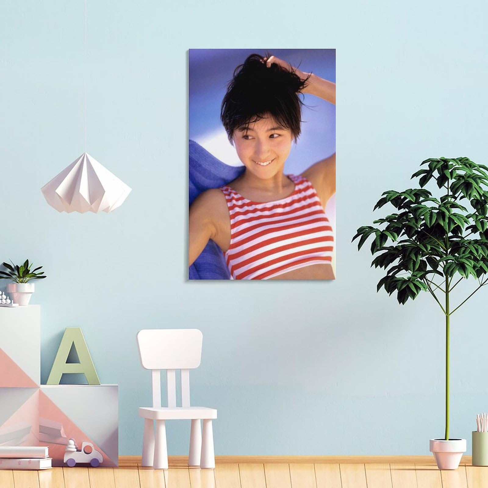 Amazon.co.jp: 広末涼子水着セクシー写真ポスター 壁飾り キャンバス