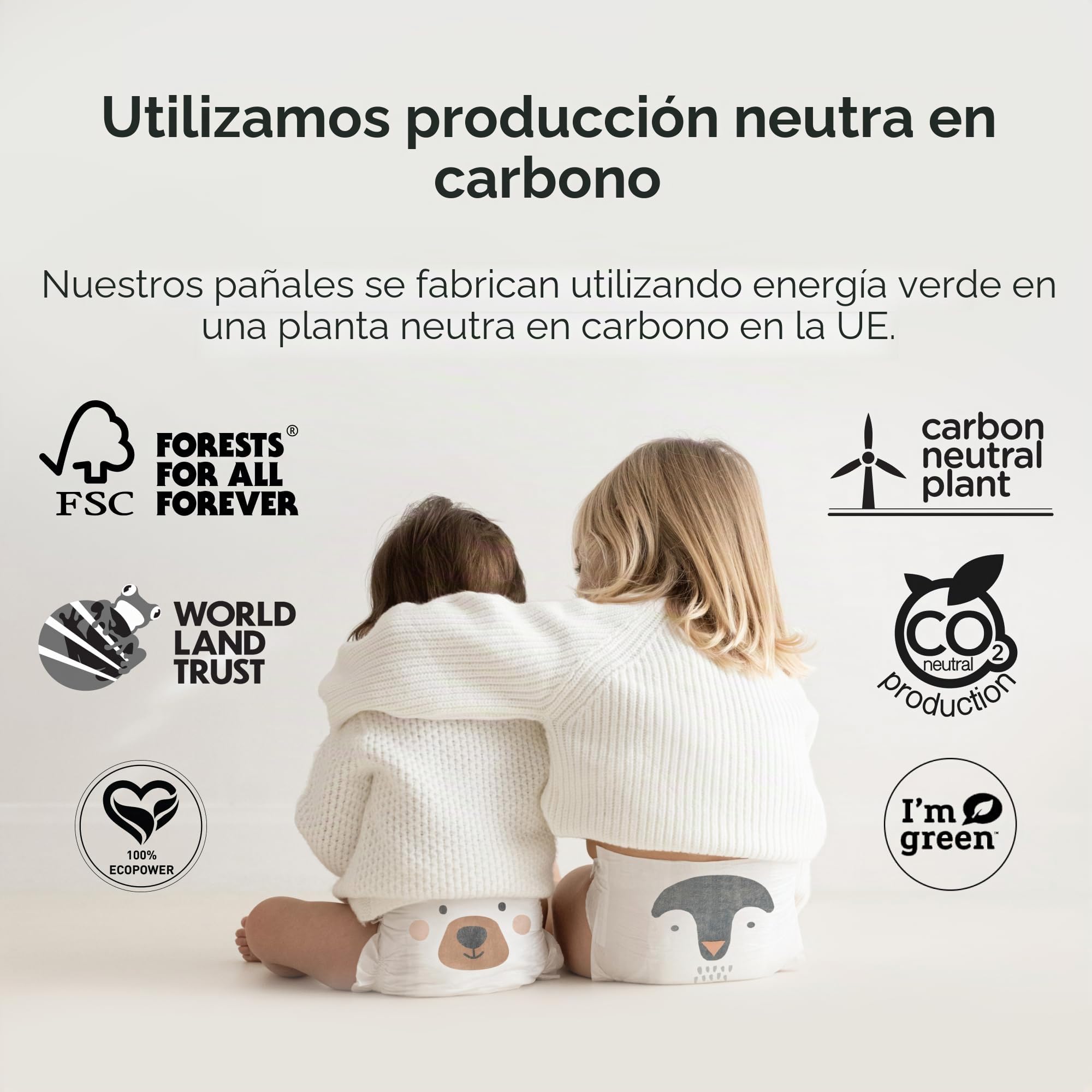 Kit & Kin Pantalones de pañales ecológicos, talla 6, talla XL, para entrenamiento para ir al baño, hipoalergénicos y sostenibles, veganos y sin cloro, protección superior contra fugas