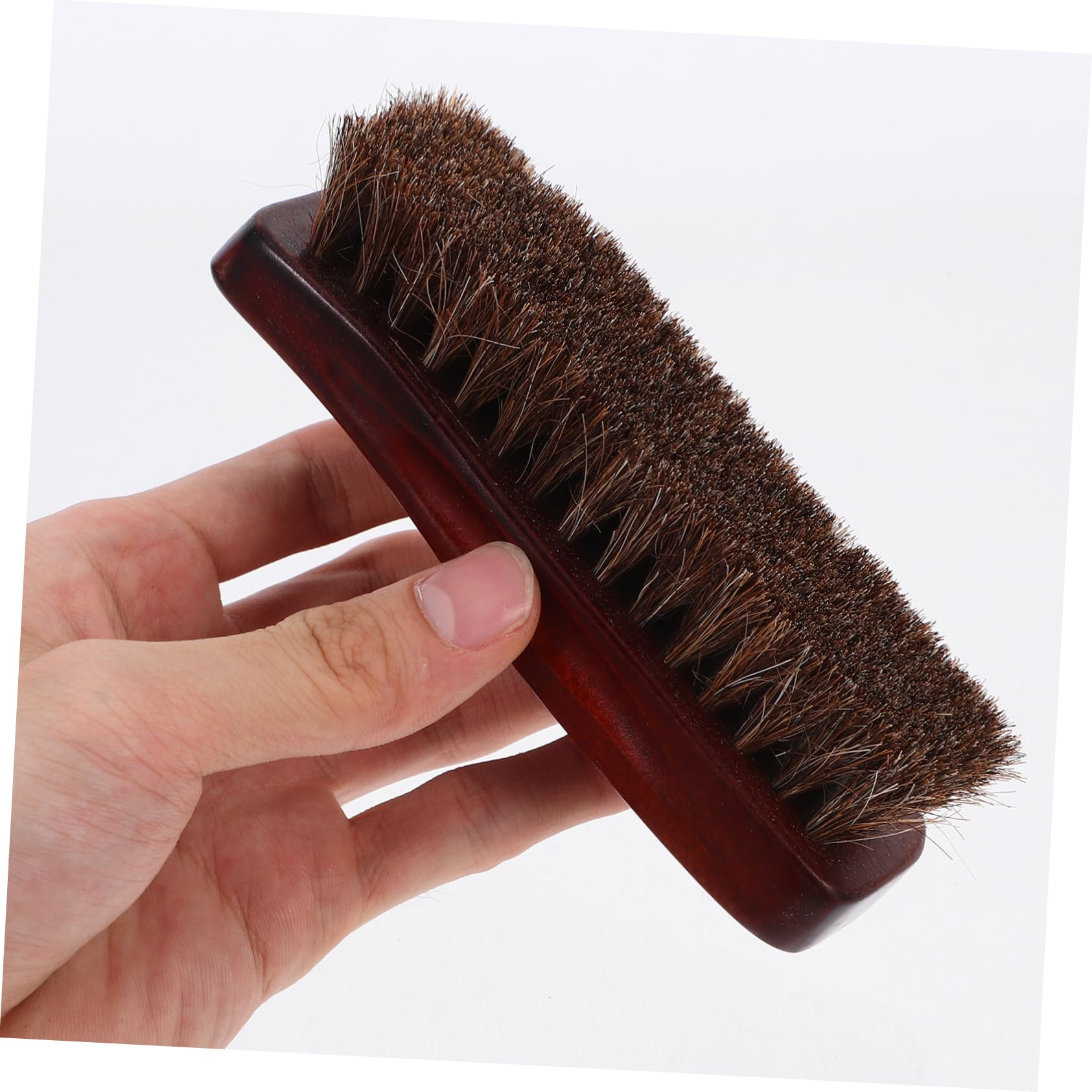 SHERCHPRY 5 Stück Schuhbürste Aus Holz Schuhreinigungsbürste Polierbürste Schwarz Schrubben Schuhcreme Stiefel Borsten Kleine Schuhreinigungsbürste Für Schuhe Stiefelbürste Schuh