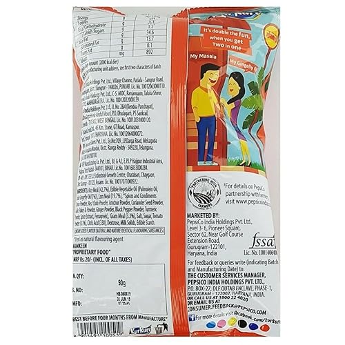 Miniatura 2 de Paquete de 4 - Kurkure Masala Munch - 3.35 oz