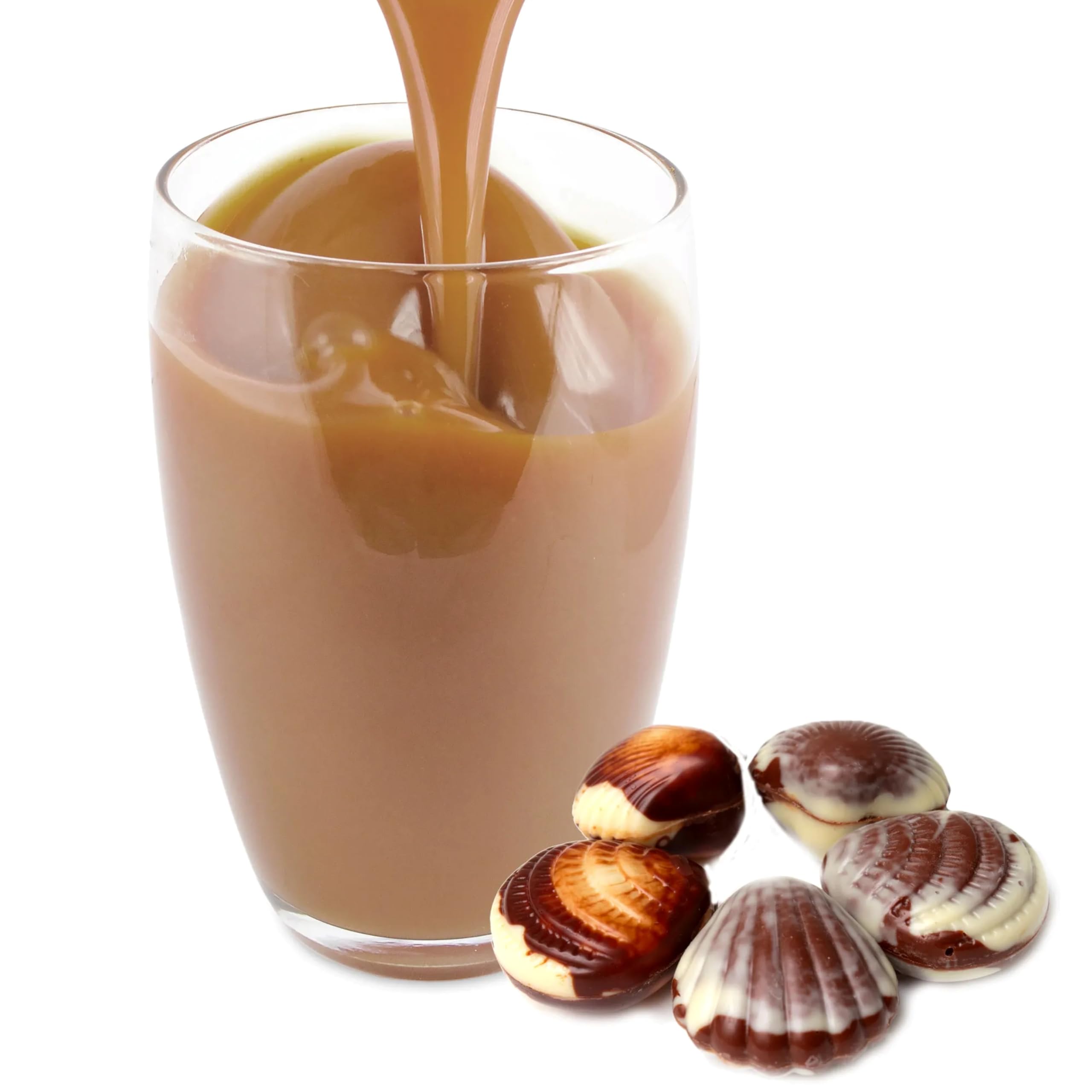 Luxofit Belgische Praline Isotonisches Getränkepulver, Elektrolytgetränk, Natürliche Farbstoffe, L-Carnitin, schnelle und einfache Zubereitung, für Ausdauersport (10 Kg)