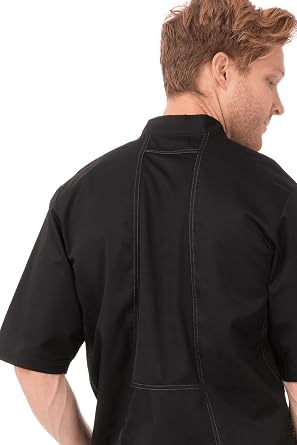 Chef Works Men's Valais V-Series Chef Coat