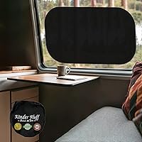 Vista 12 de kinder Fluff Sombras para Ventanas de Coche (4Pack) - La Única Sombra Solar Certificada para Ventanas de Coche para Bebés, Comprobada para Bloquear