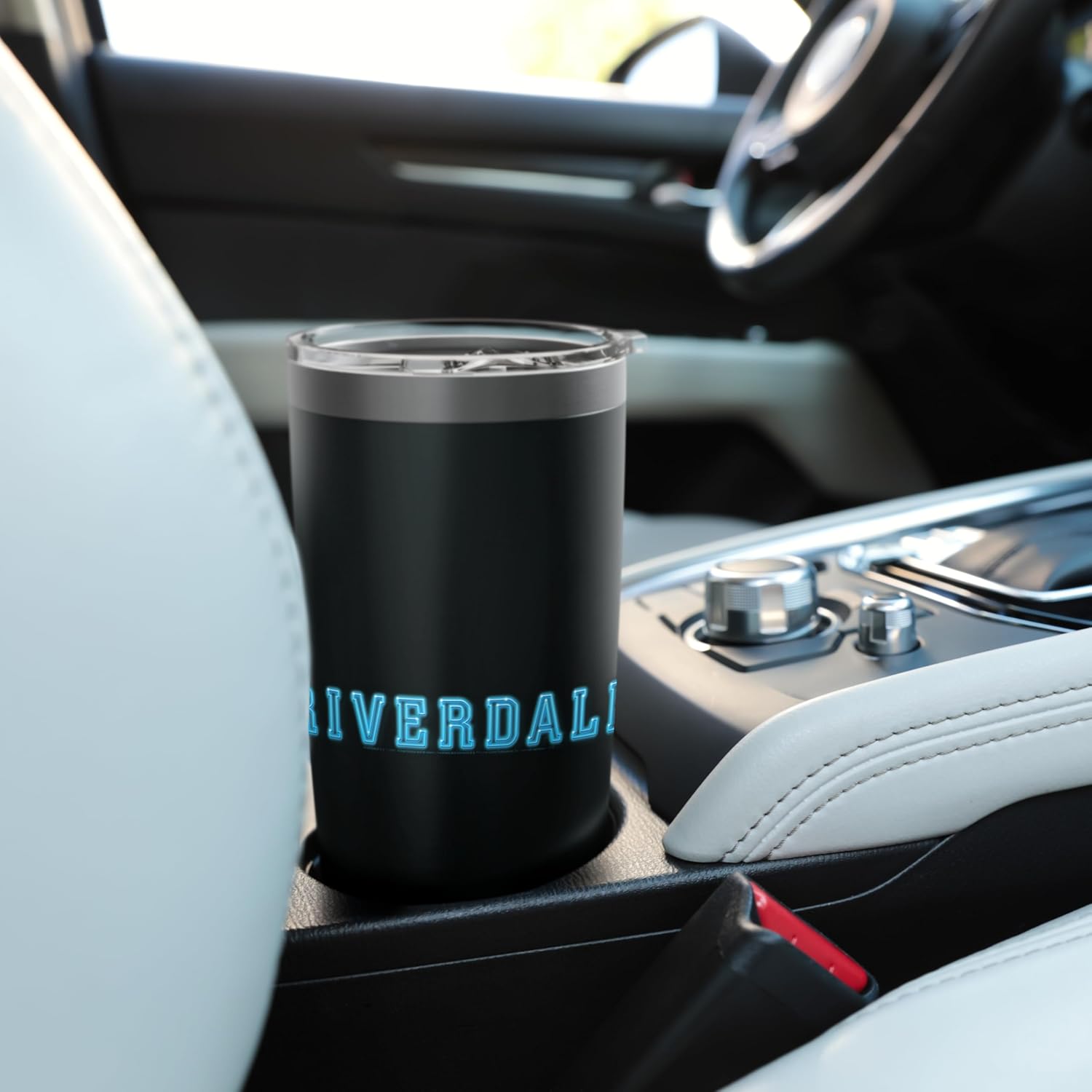 Riverdale Logo Stainless Steel Insulated Tumbler - Image 6
