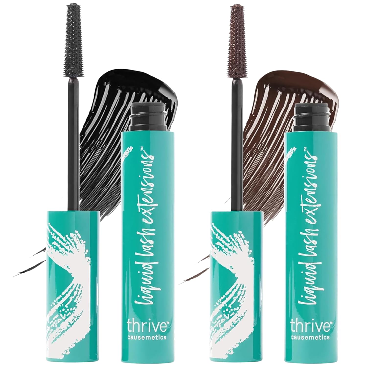 Thrive Causemetics Liquid Lash Extensions Mascara Brynn (Rich Black) & Crystal (Brown Black)
