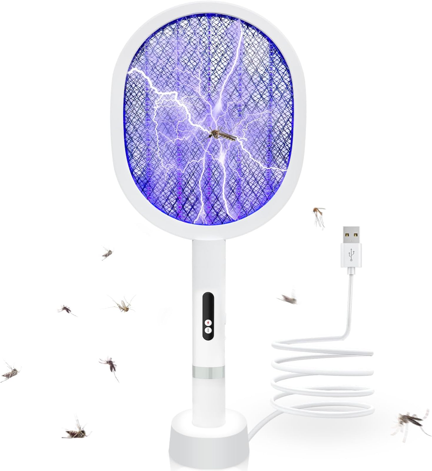 Walizard Raquette Moustique Electrique Insectes: Tapetteà Mouche
