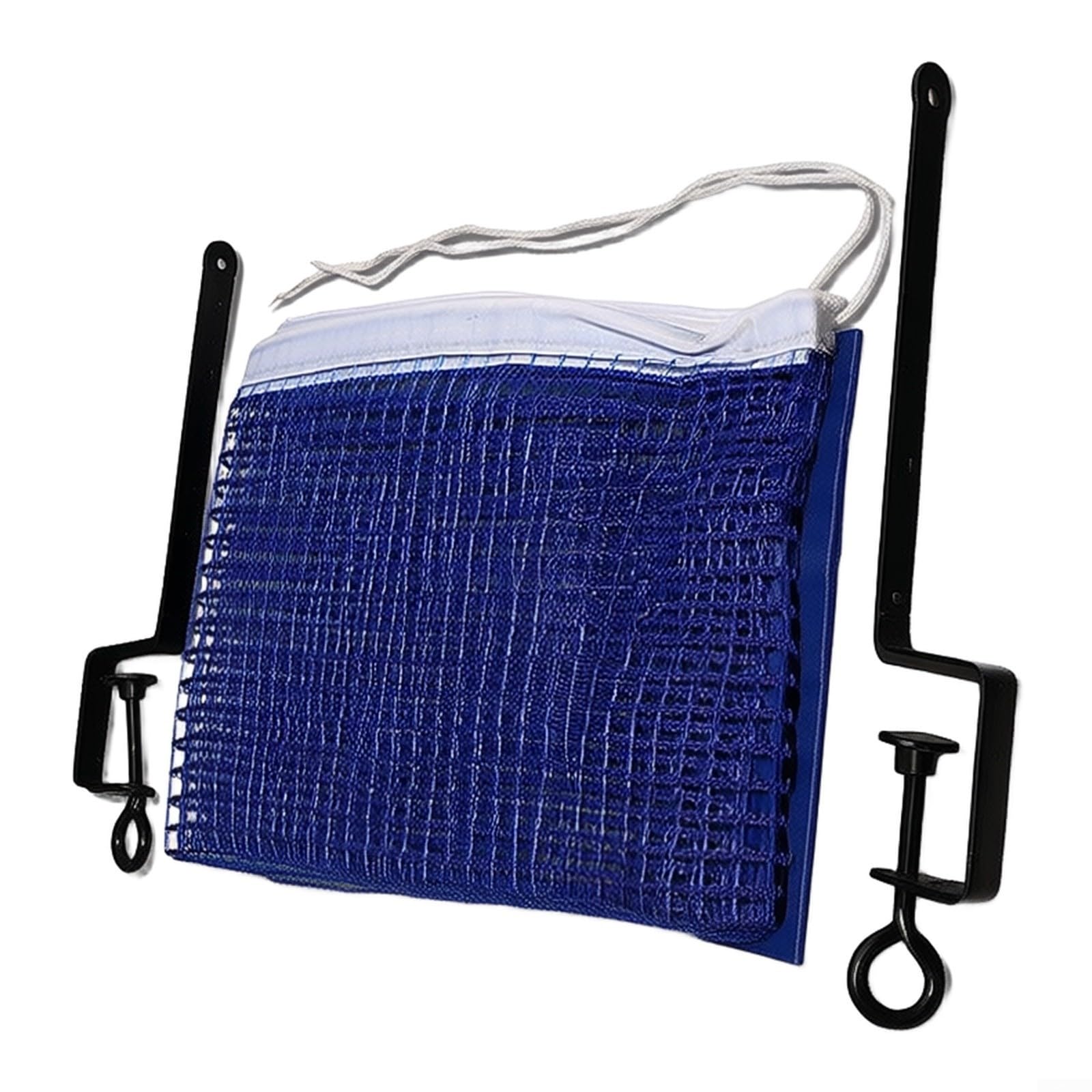 Alloy Table Tennis Net and Post Set Blue 58in Wide