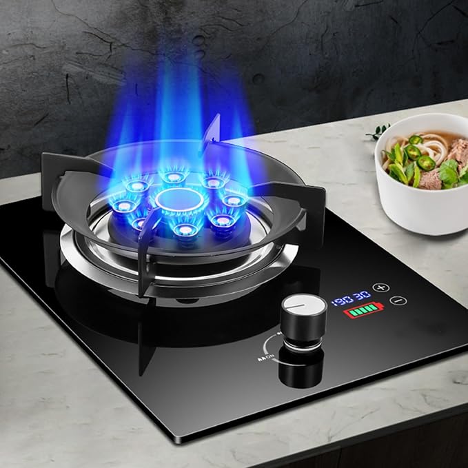 Estufa de Gas con 1 Puesto, Temporizador y Protección de Apagado miniatura 2