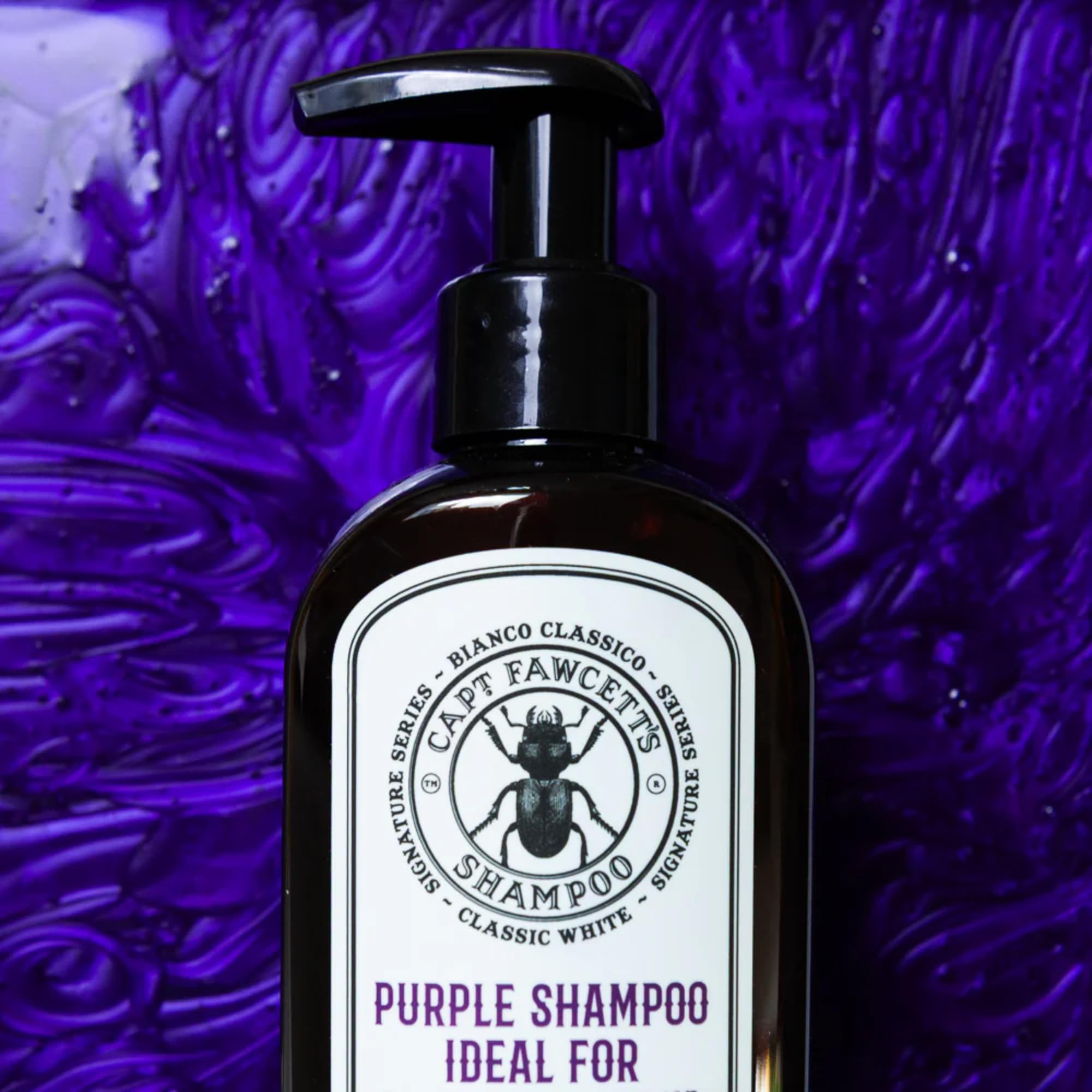Bianco Classico Purple Shampoo 250ml, Anti-Brass Toning Shampoo for Blonde Silver & Grey Hair - Image 2