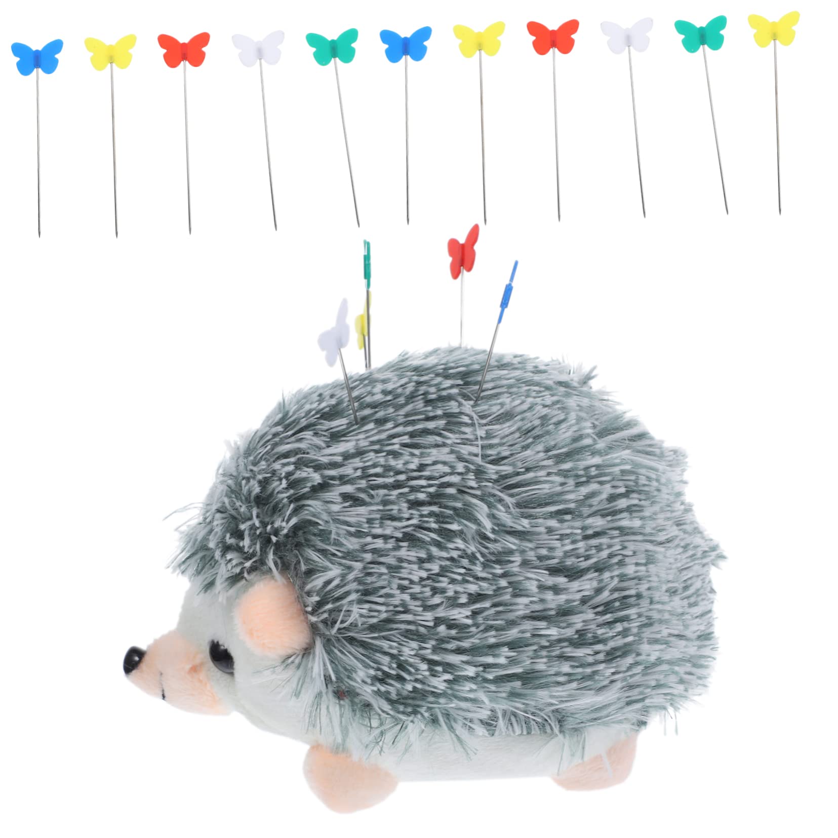 EXCEART 5juegos Hacer Un Alfiletero De Erizo De Peluche Cojín Para Portátil Kit De Costura Divertido Para Manualidades y Decoración