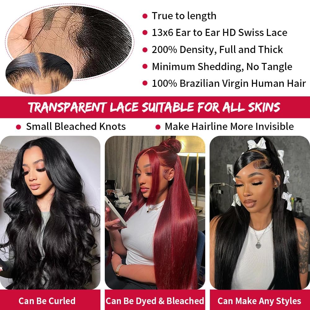 Natural-Looking Human Hair Lace Front Wig
