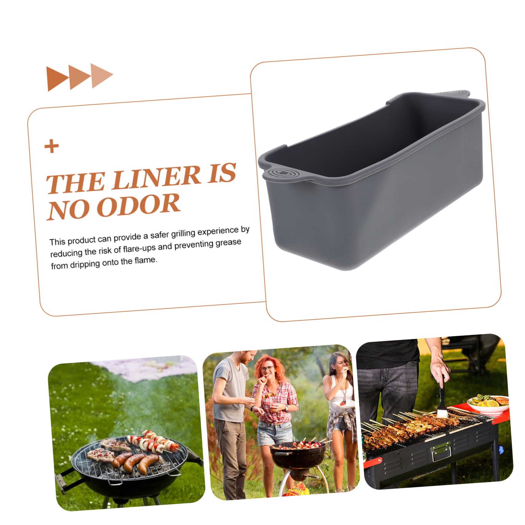 Levemolo Grease Catcher for Silicone Drip Pan Liner Multi-use Camping Supply Grease Cup Liners Easy Cleaning