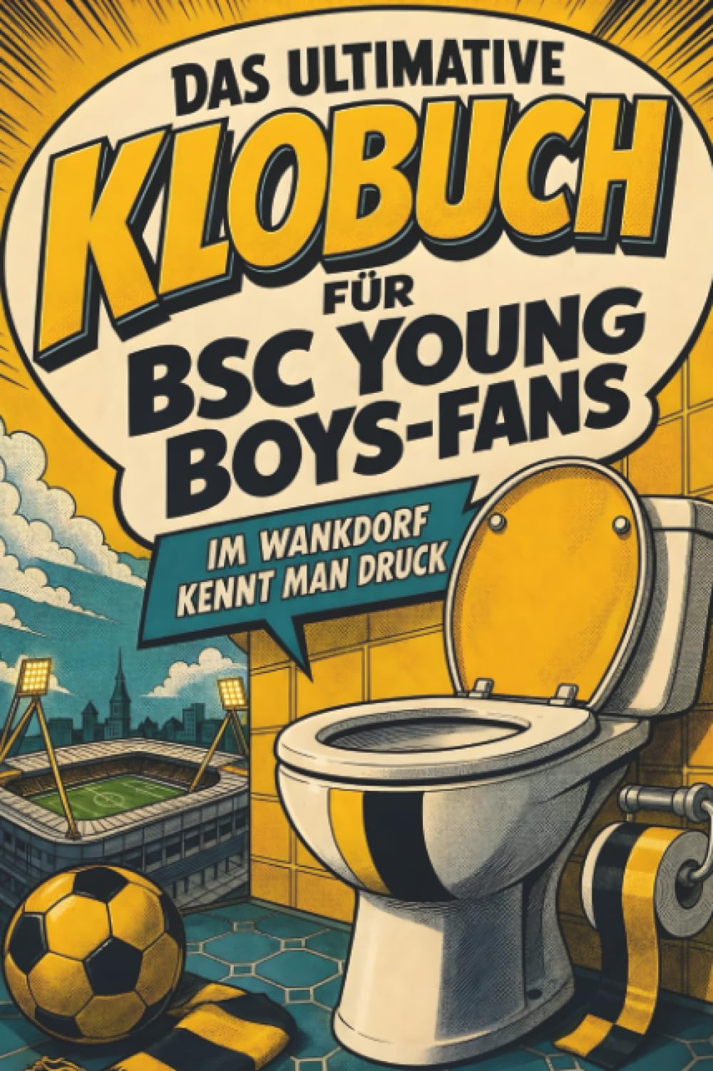 Das ultimative Klobuch für BSC Young Boys-Fans: Im Wankdorf kennt man Druck. Lustiges Geschenk mit Lifehacks, Fun Facts und Geschichten
