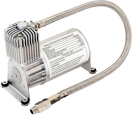 Miniatura 6 de Vixen cuernos Loud 135dB 3Triple Trompeta Air Horn sistema Kit de Tren 15galón tanque y 150PSI compresor vxo87153311